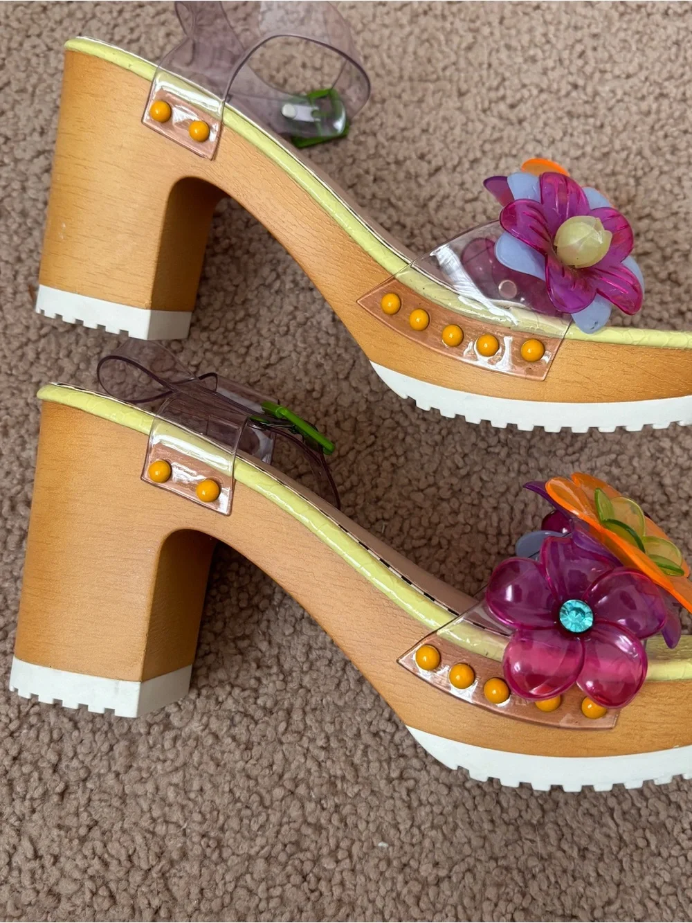 Betsey Johnson playful platform